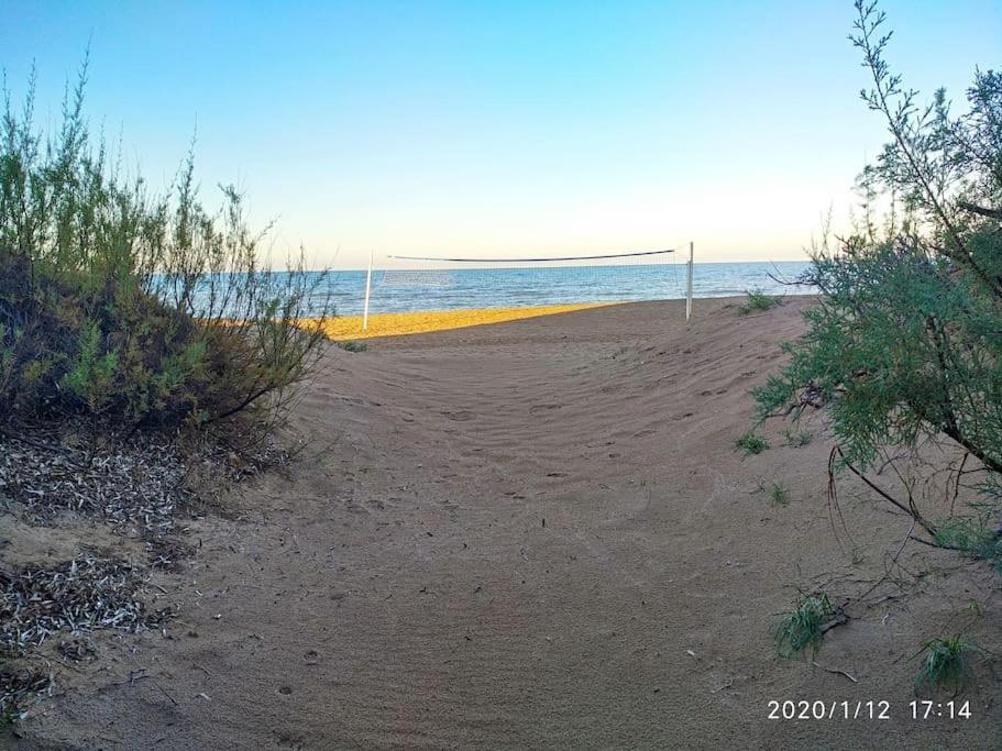 Estupendo apartamento en primera línea de playa y con vistas al mar Dénia Exterior foto